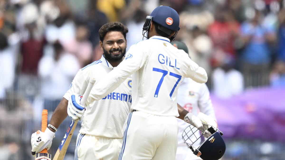 IND vs BAN, 1st Test: Pant, Gill bag tons and help India set mammoth target of 515 on third day